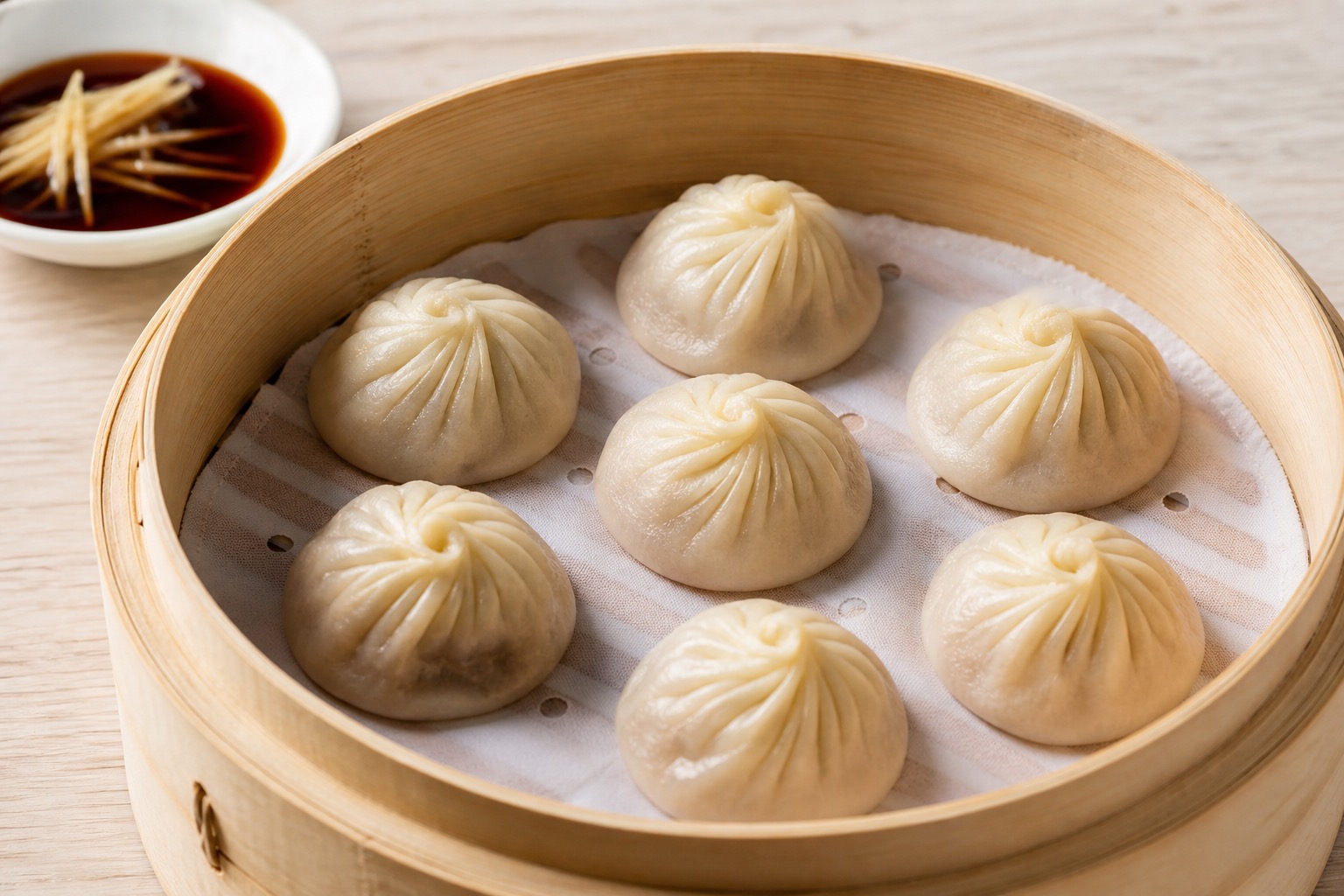 Shanghai xiaolongbao soup dumplings